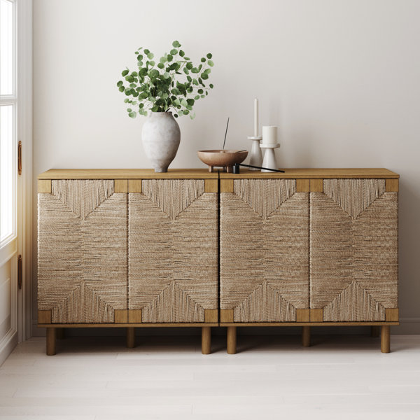 Nathan James Shellie Solid Wood Accent Cabinet Reviews Wayfair Canada